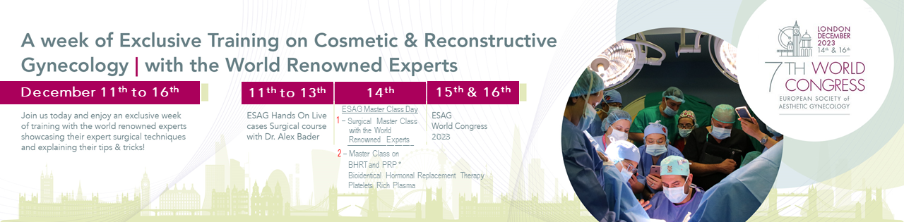 European Society of Aesthetic Gynecology ESAG