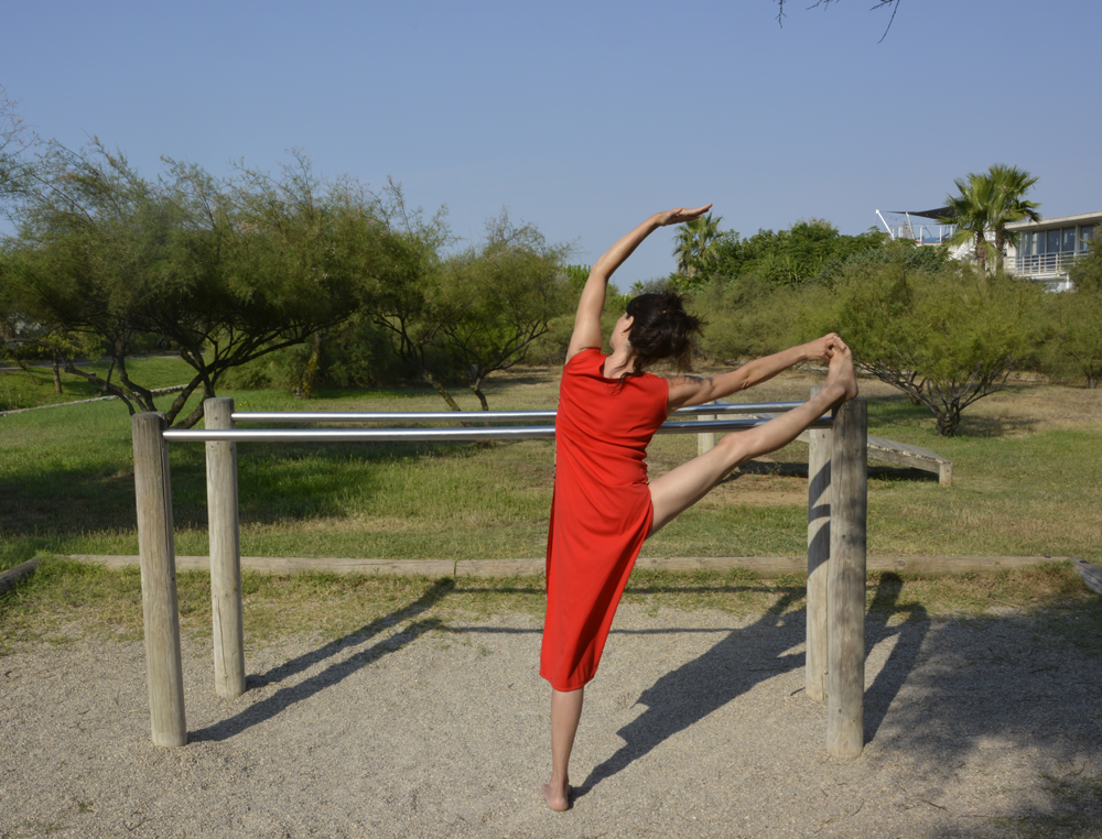 Yoga practice at home