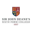 Sir John Deane's College logo