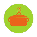 The Farm Cookery School logo