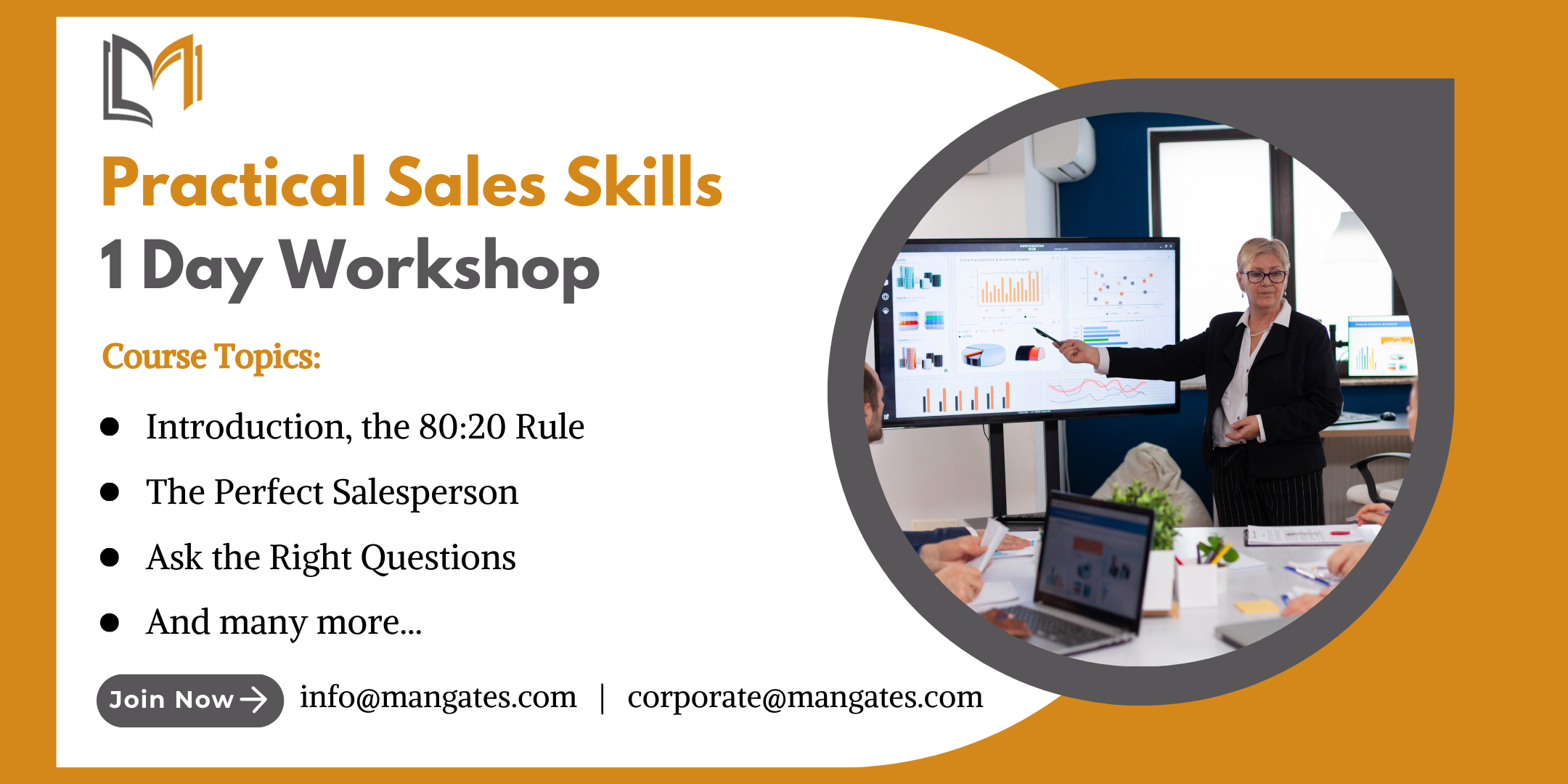 Practical Sales Skills 1 Day Workshop in Solihull