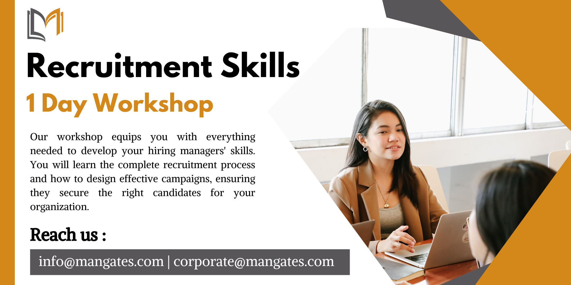 Recruitment Skills 1 Day Workshop in Wolverhampton