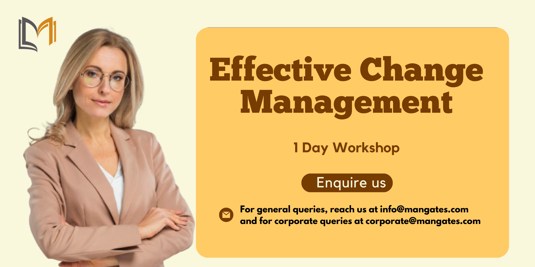 Effective Change Management 1 Day Workshop in Chatham