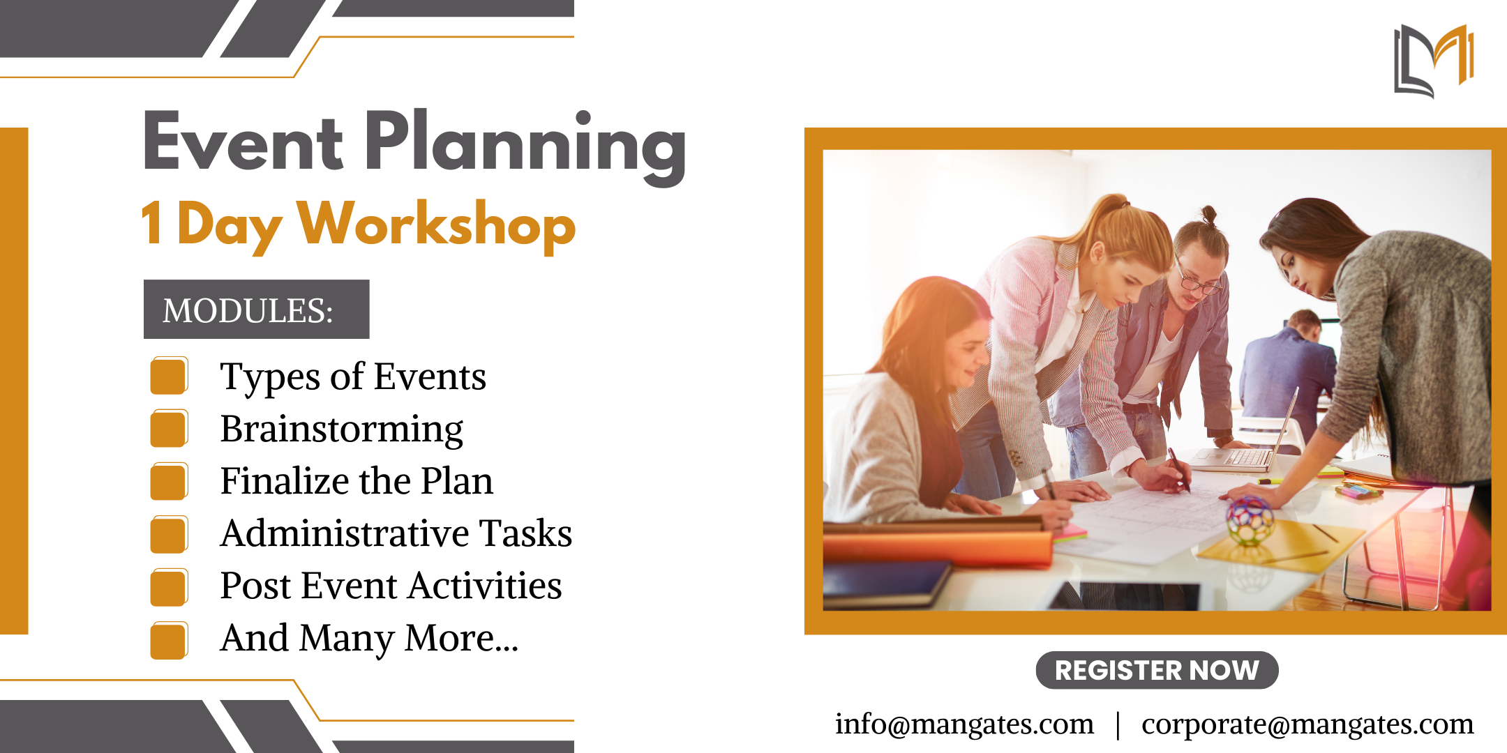 The Ultimate Guide to Event Planning - 1 Day Workshop in Leeds