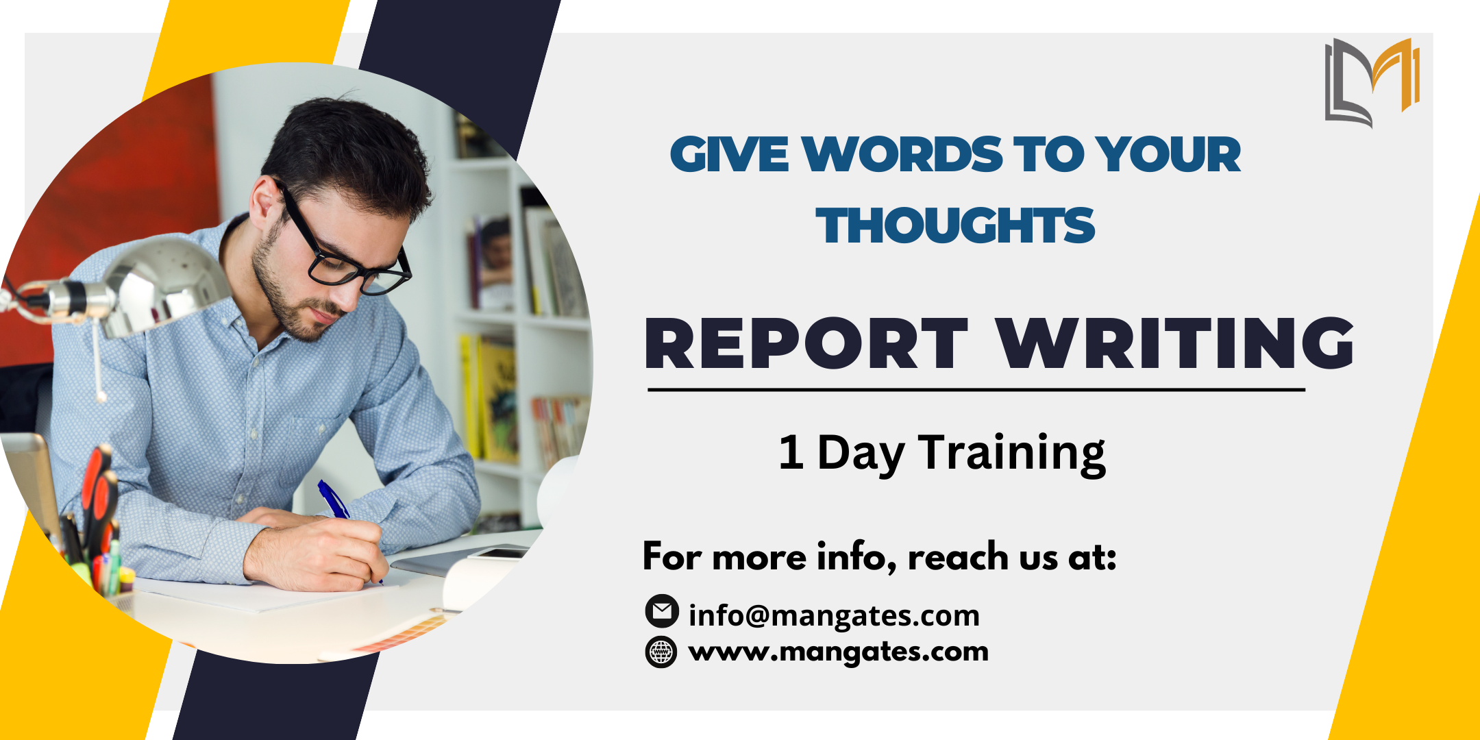 Report Writing 1 Day Training in Chorley