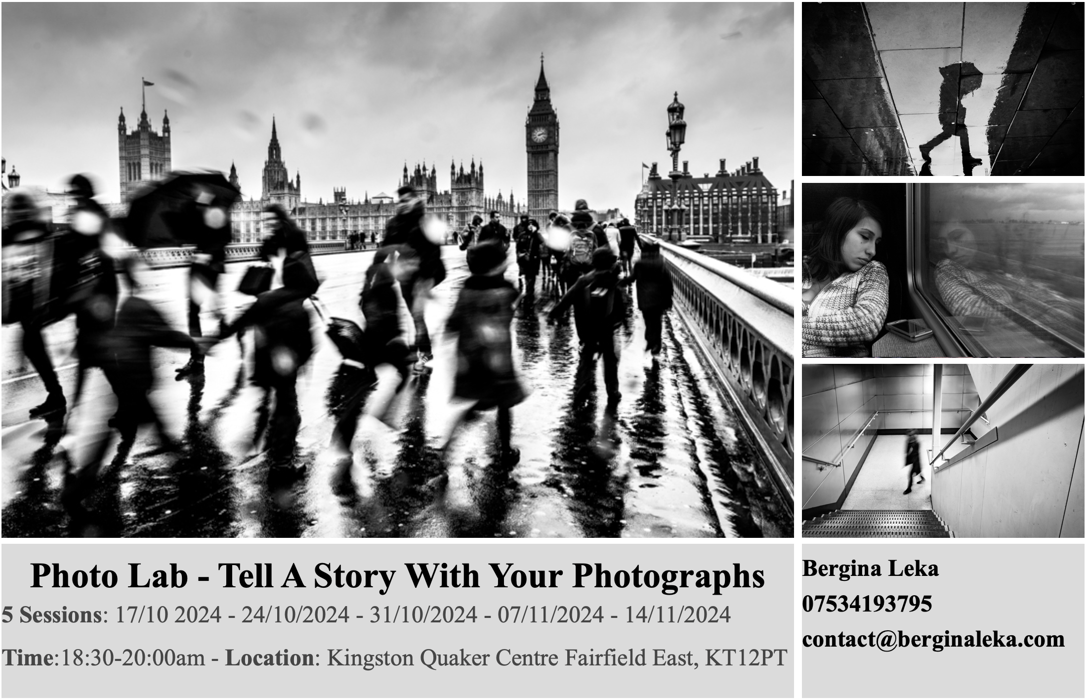 Photography Lab - Tell a story with your photographs