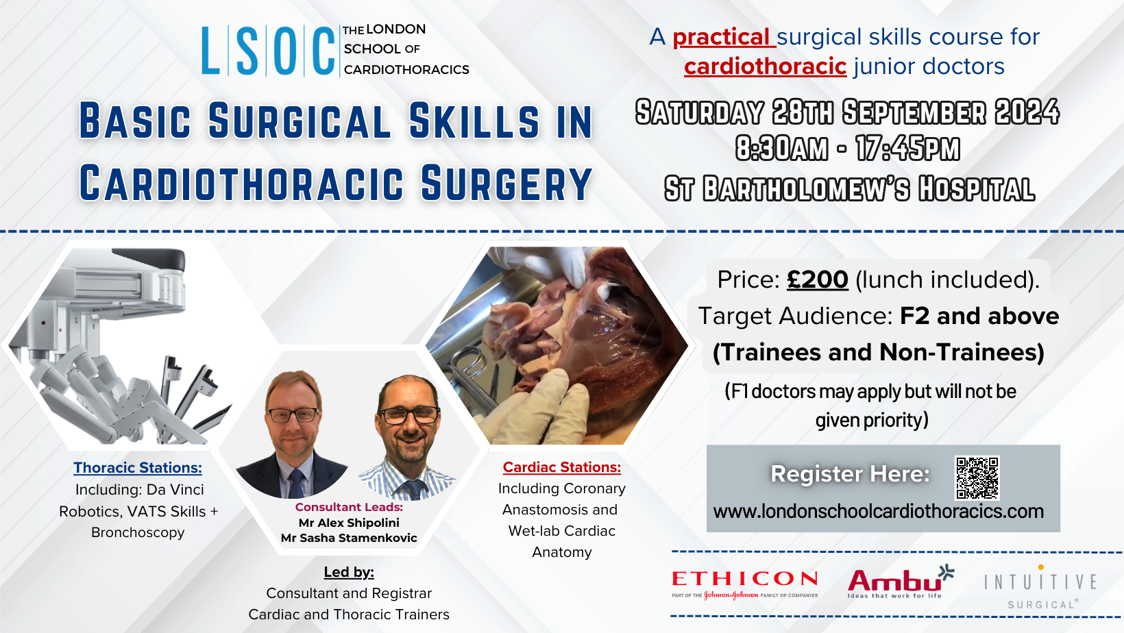 Basic Surgical Skills in Cardiothoracic Surgery