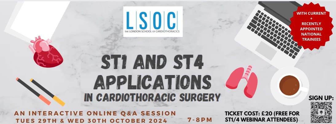 ST1+ST4 Applications in Cardiothoracic Surgery Q&A - 2024