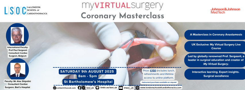 My Virtual Surgery - Coronary Masterclass