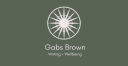 Gabs Brown Writing + Wellbeing logo