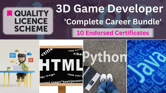 3D Game Developer- QLS Endorsed Bundle