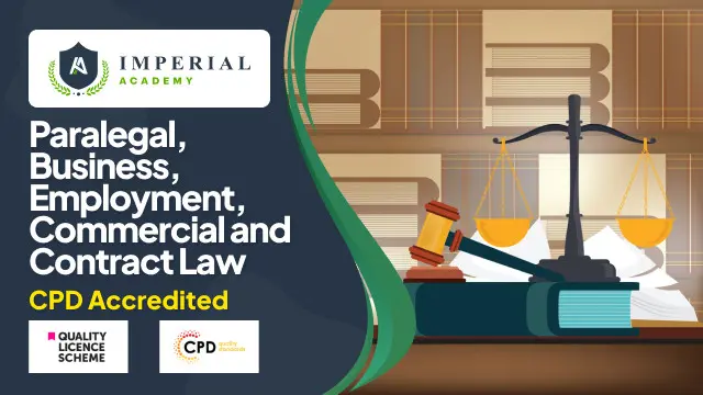 Law CPD Diploma: Paralegal, Business, Employment, Commercial and Contract Law