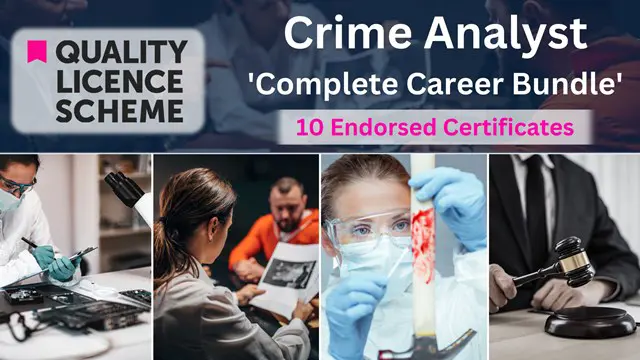 Crime Analyst  - QLS Endorsed Bundle