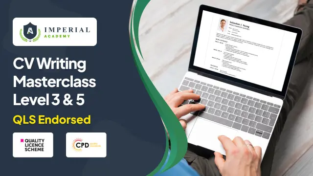 CV Writing Masterclass - QLS Level 3 & 5