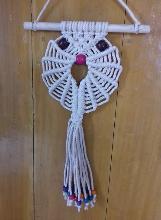 LEARN TO MAKE A MACRAME OWL