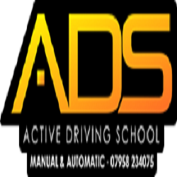 ACTIVE DRIVING SCHOOL logo