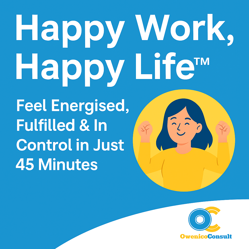 Happy Work, Happy Life Workshop
