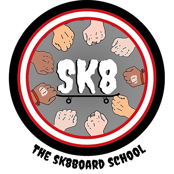 The Sk8Board School logo