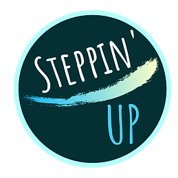 Steppin' Up logo