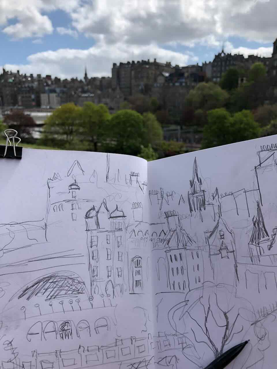 Drawing Edinburgh