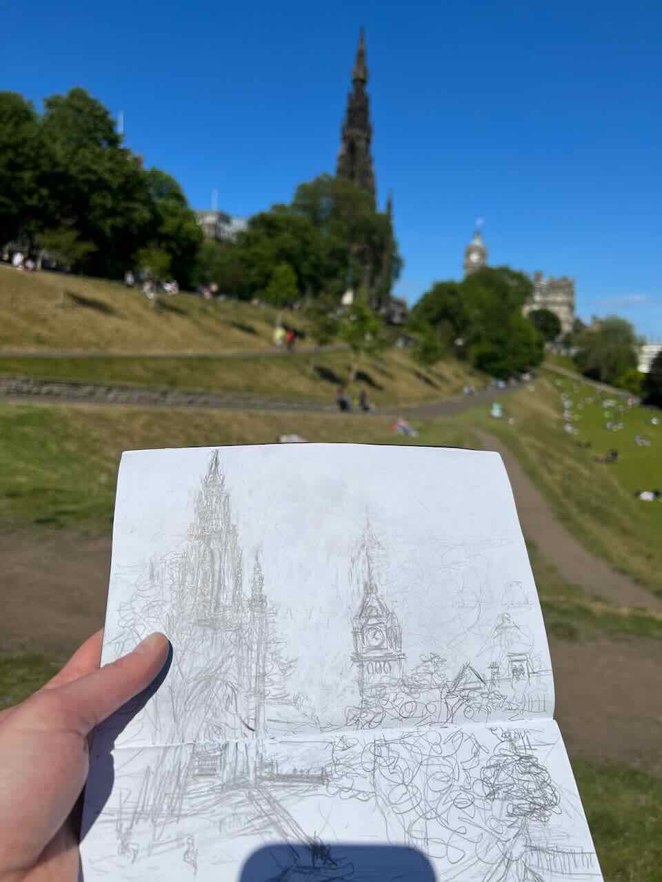 Drawing Edinburgh