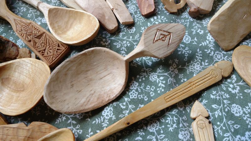 One Day Wood Spoon Carving Workshop