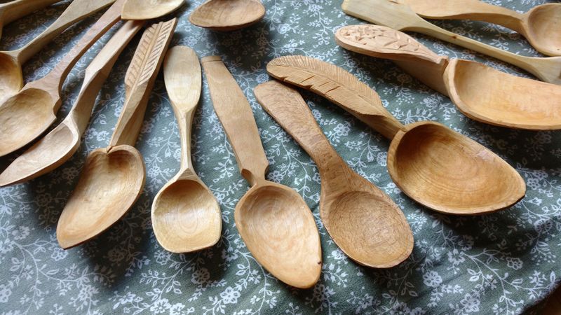 One Day Wood Spoon Carving Workshop