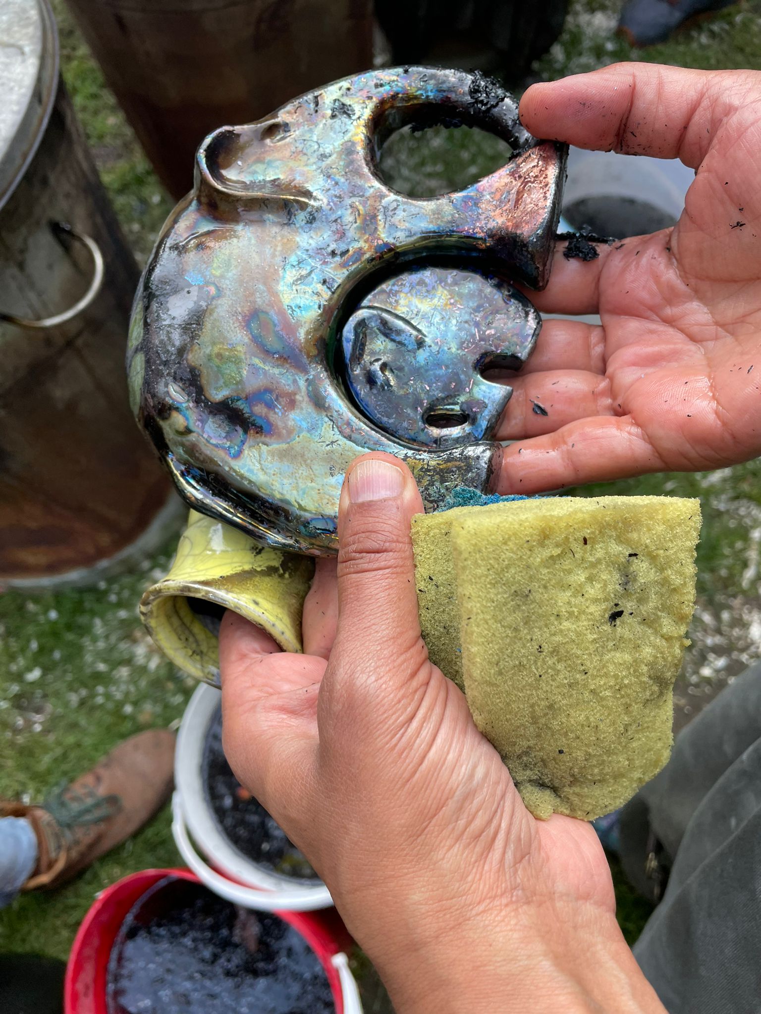 Raku, Saggar, Barrel & Horsehair  Firing Workshop - FIRST WORKSHOP IS APRIL 5-6TH  2025 - FURTHER  DATES TO BE ANNOUNCED SHORTLY