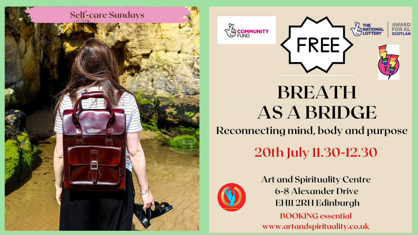 20th July FREE BREATH AS A BRIDGE
