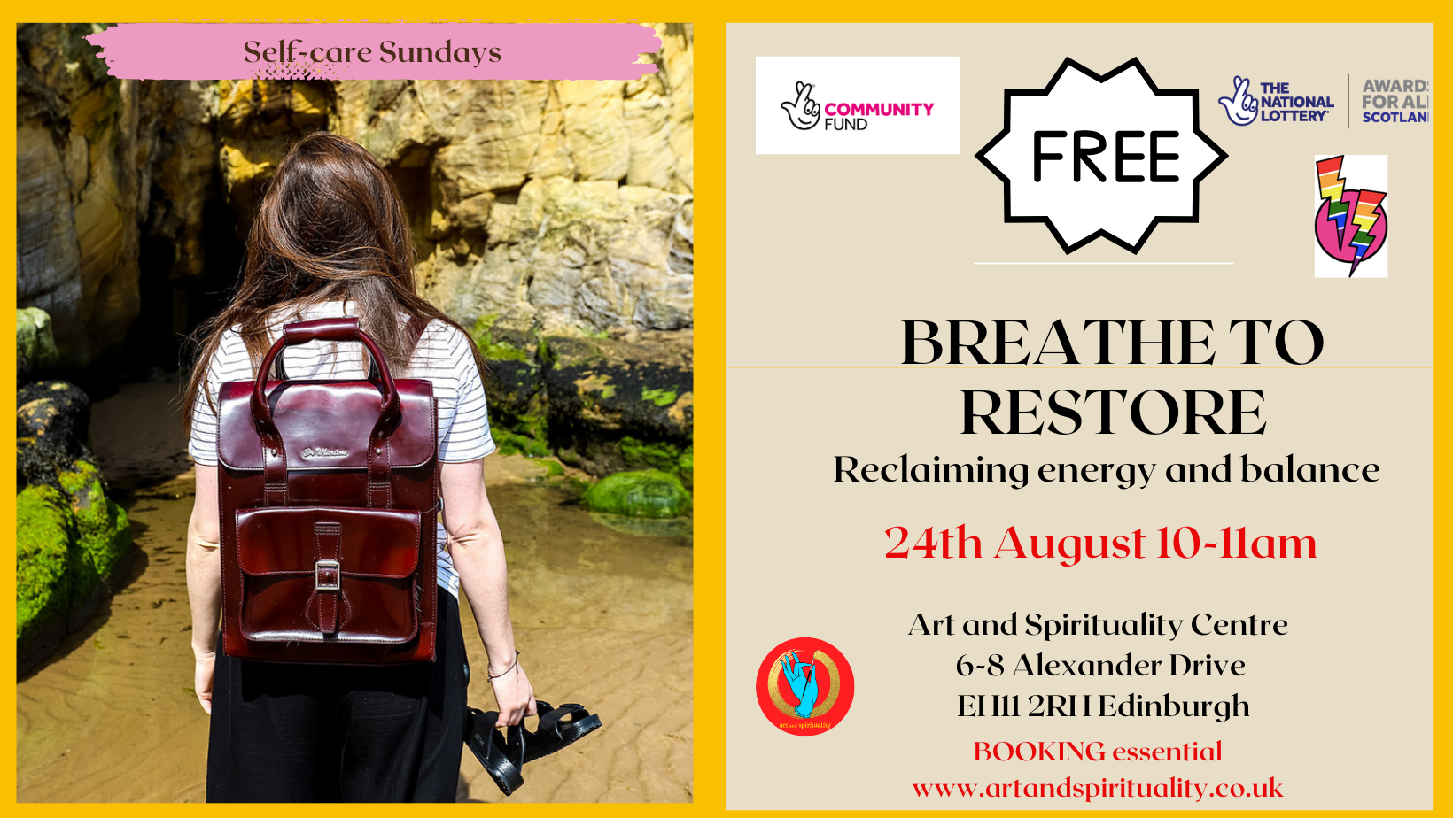 24th August FREE BREATHE TO RESTORE