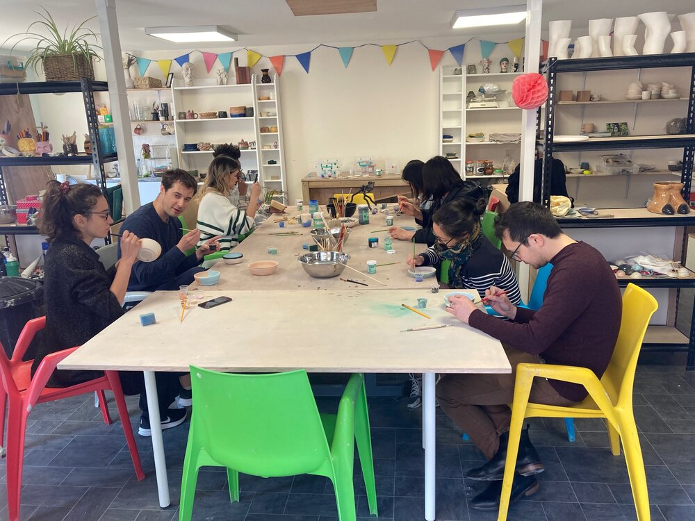 Painting Pottery & Glazing Workshop