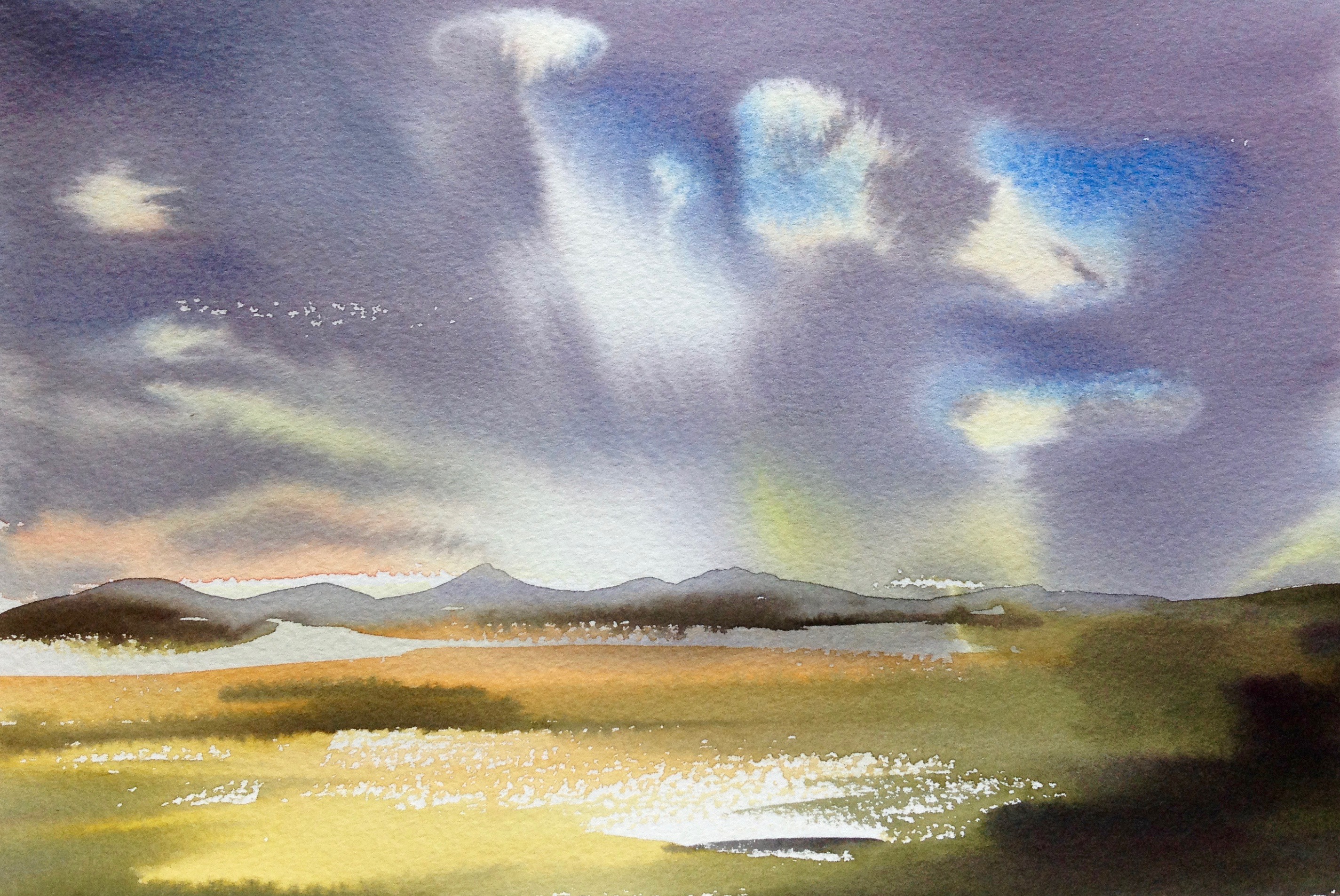 Watercolour workshops, beginners & intermediate with Frances Douglas