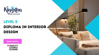 Diploma in Interior Design  - Level 5 (QLS Endorsed)