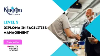 Level 5 Diploma in Facilities Management  - QLS Endorsed