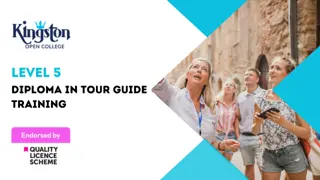 Level 5 Diploma in Tour Guide Training - QLS Endorsed