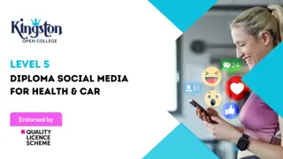 Level 5 Diploma Social Media for Health & Care - QLS Endorsed