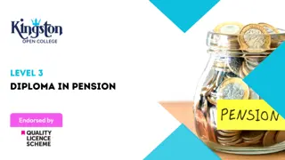 Level 3 Diploma in Pension - QLS Endorsed