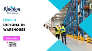 Level 3 Diploma in Warehouse - QLS Endorsed