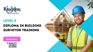 Diploma in Building Surveyor Training  - Level 5 (QLS Endorsed)