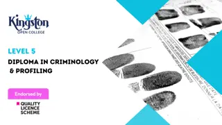 Level 5 Diploma in Criminology & Profiling - QLS Endorsed