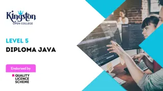 Level 5 Diploma Java - QLS Endorsed