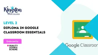 Diploma in Google Classroom Essentials - Level 2 (QLS Endorsed)