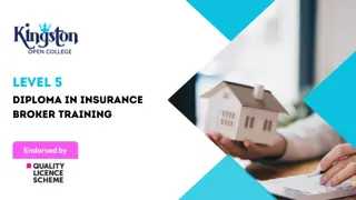 Level 5 Diploma in Insurance Broker Training - QLS Endorsed