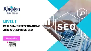 Diploma in SEO Training and WordPress SEO - Level 5 (QLS Endorsed)