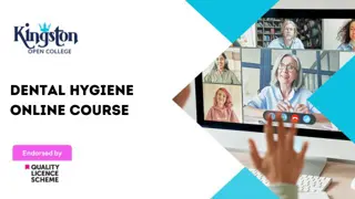 Dental Hygiene Online Course - QLS Endorsed