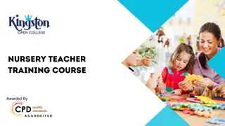 Nursery Teacher Training Course