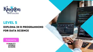 R Programming for Data Science: Level 5 QLS Diploma