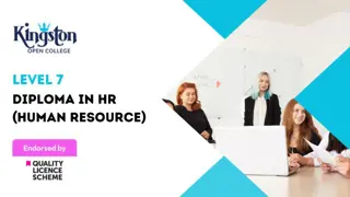 Diploma in HR (Human Resource) - Level 7 (QLS Endorsed)