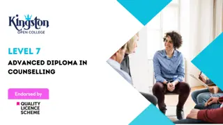 Advanced Diploma in Counselling -Level 7( QLS Endorsed)