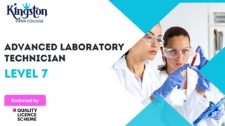 Advanced Laboratory Technician: Level 7 Training